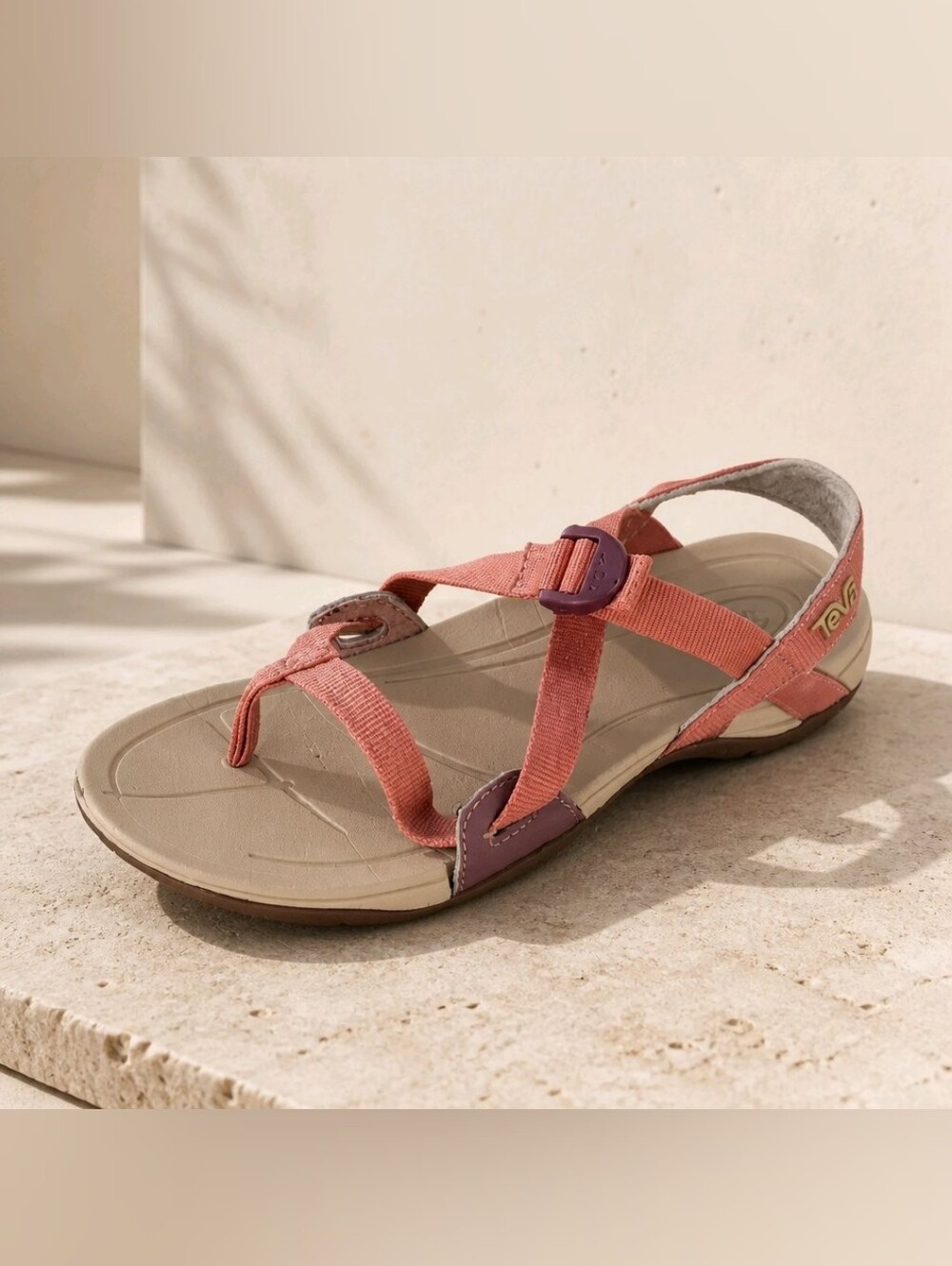 TEVA Strappy Sport Sandals Salmon Coral